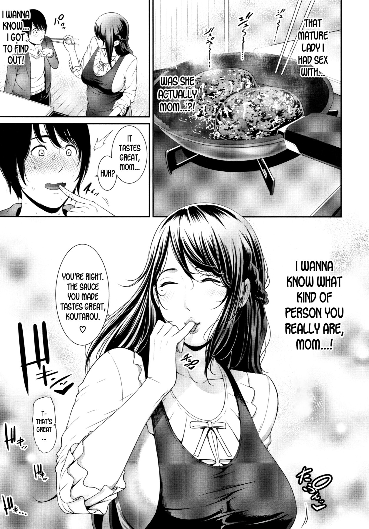 Hentai Manga Comic-Drowning in Sex With Mom-Read-157